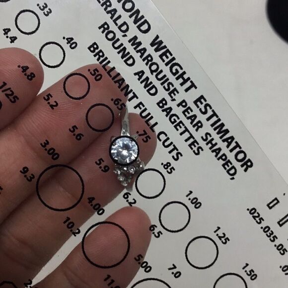 3/4 ct CZ Fashion Ring (H15) - Picture 5 of 5